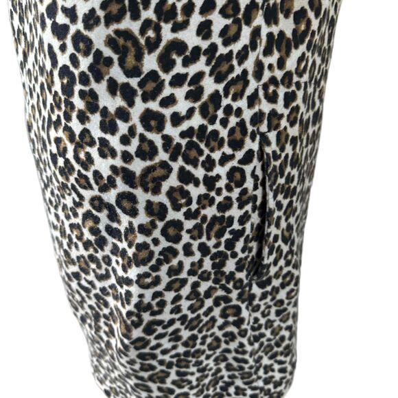 Velvet By Graham & Spencer Anthropologie Leopard Print Dress Women XS Maximalist - Picture 10 of 16